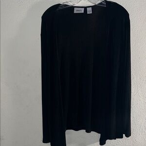 Chico's Black Cardigan Sweater